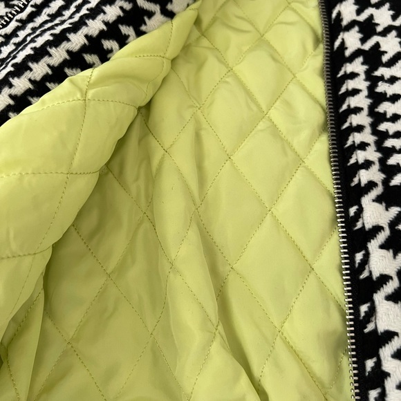 Forever 21 Houndstooth Printed Tweed Jacket - Picture 6 of 12